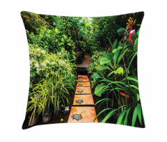 Tropical Growth Pillow Cover