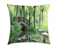 Park in South China Pillow Cover