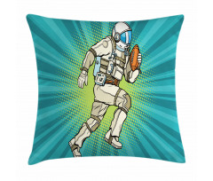 Astronaut Athlete Sports Pillow Cover