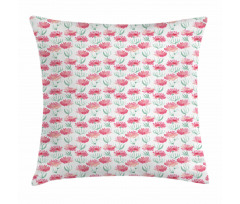 Fresh Blossoms Pastel Pillow Cover