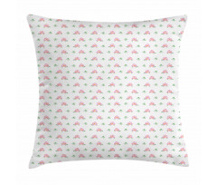 Pastel Plumeria Pillow Cover
