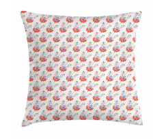 Spring Revival Plants Pillow Cover