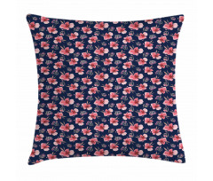 Vibrant Tropical Blooms Pillow Cover