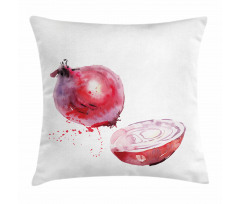 Onion Watercolors Pillow Cover