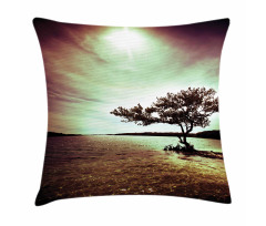Picturesque Lakeside Pillow Cover