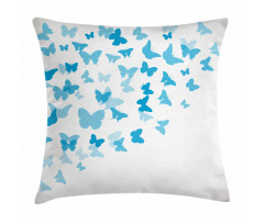 Butterfly Flock Pillow Cover