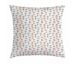 Parachute Jumping Kids Pillow Cover