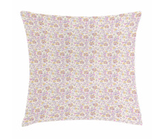 Pastel Spring Nature Pillow Cover