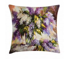 Impressionist Oil Paint Pillow Cover