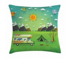 Outdoors Caravan Pillow Cover