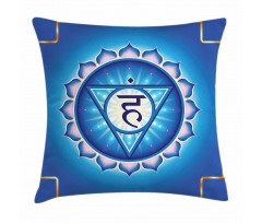 Vishuddha The Throat Pillow Cover