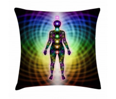 Geometric Diagram Energy Pillow Cover