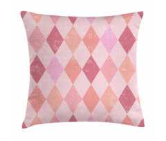 Harlequin Diamond Pattern Pillow Cover