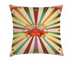 Invitation Vintage Tent Pillow Cover