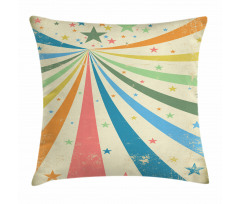 Rainbow Background Art Pillow Cover