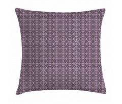 Curvy Edged Squares Pillow Cover
