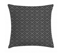 Stripy Flooring Motif Pillow Cover