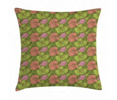 Vintage Floral Grunge Pillow Cover