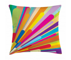 Burst of Lines Pillow Cover