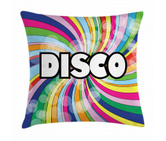 Eighties Disco Pillow Cover