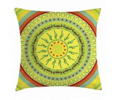 Wild West Mandala Pillow Cover