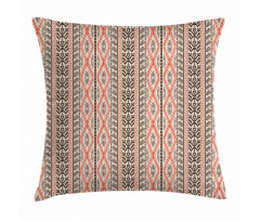 Native Art Borders Pillow Cover