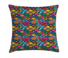 Boho Patchwork Pillow Cover