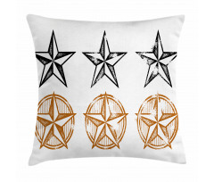 Western Pattern Pillow Cover