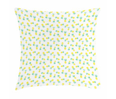 Exotic Fruits Pattern Pillow Cover