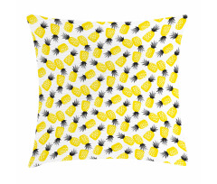 Abstract Summer Motif Pillow Cover