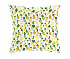 Cartoon Fruits Pineapples Pillow Cover