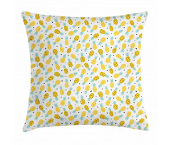 Fresh Doodle Pineapple Pillow Cover