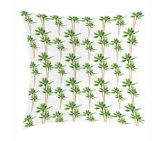 Forest in Watercolors Pillow Cover