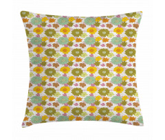 Retro Fresh Nature Theme Pillow Cover