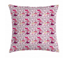 Sakura Tree Blossoms Pillow Cover