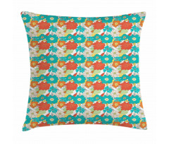 Doodle Fresh Spring Pillow Cover