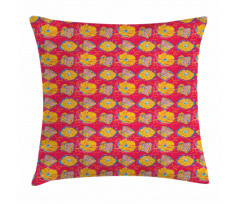 Aquarelle Flower Pattern Pillow Cover