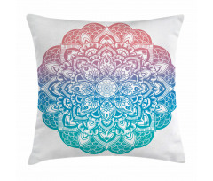 Boho Gypsy Mandala Art Pillow Cover