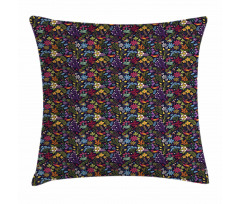 Feminine Garden Design Pillow Cover