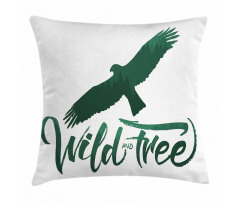 Wild and Free Pillow Cover