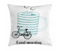 Morning Cup Pillow Cover