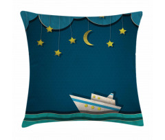 Kids Midnight Sea Pillow Cover