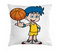 Boys Basketball Pillow Cover