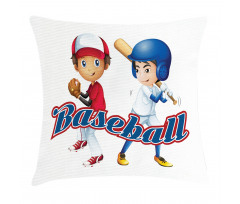 Baseball Pitching Pillow Cover