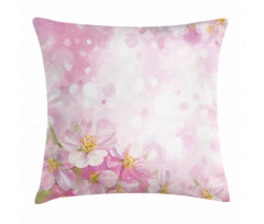 Blossoming Spring Tree Pillow Cover
