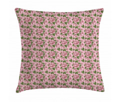 Romantic Retro Polka Dots Pillow Cover