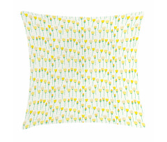 Feminine Flower Bouquet Pillow Cover