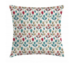 Sketch Summer Garden Pillow Cover