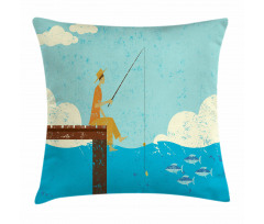 Underwater Life Design Pillow Cover