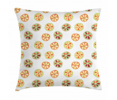 Grapefruits and Lemons Pillow Cover